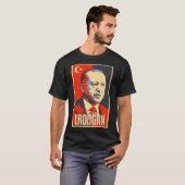 Erdogan Turkey Türkiye Turks President Homeland T-shirt (Voorkant volledig)