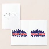 Ere2Dienen Folie Kaarten (Display)