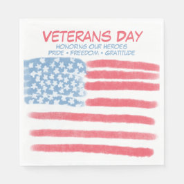Ere aan Helden | Veteranendag Viering Servet