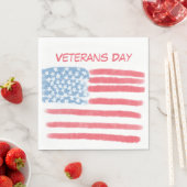 Ere aan Helden | Veteranendag Viering Servet (Insitu)