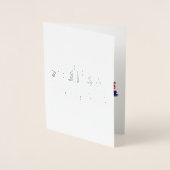 Ere dienen folie kaarten (Voorkant)