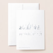 Ere dienen folie kaarten (Met envelop)