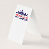 Ere dienen kaart (Achterkant)