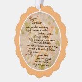 Ere erkentelijkheid zorgverlener papieren kaart or (Links)