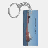 Ere James L. Oberstar rechthoekige sleutelhanger (Voorkant Links)