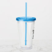 Ere-juffrouw Acryl Drinkbeker (Rechts)