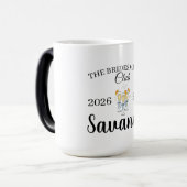 Ere-juffrouw, ik doe Crew, Personaliseer  Magische Mok (Voorkant links)