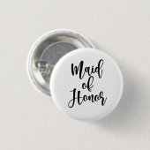 Ere-juffrouw knoop ronde button 3,2 cm (Voorkant /achterkant)