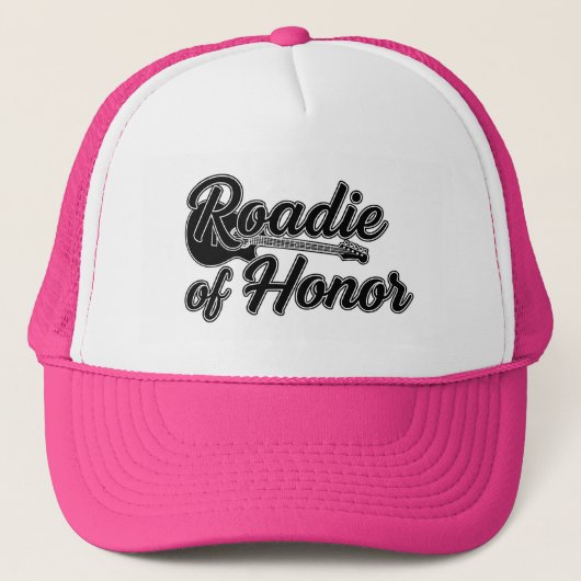 Ere-juffrouw Rocker Hoed Trucker Pet (Voorkant)