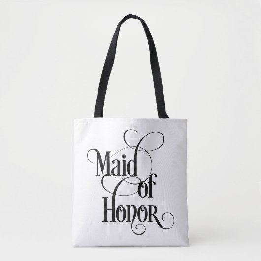 Ere-juffrouw Tote Bag (Voorkant)