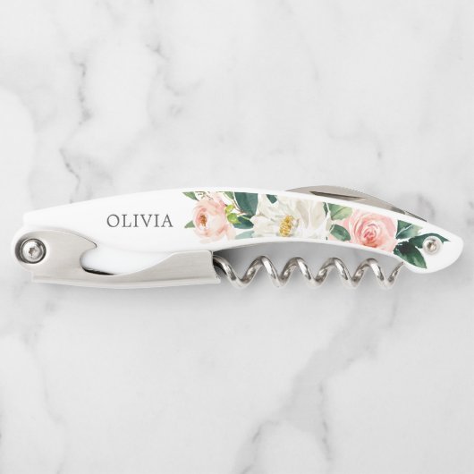 Ere-juffrouw voorstel kurkentrekker - Luchtig bloz (Voorkant)