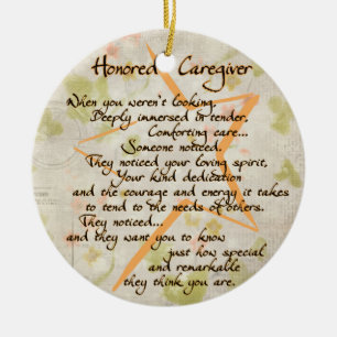 Ere-verzorger Acryl Ornament