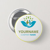 Ere Zorg Professioneel Waarderingsbadge Knop Ronde Button 5,7 Cm (Voorkant /achterkant)