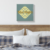 Erebor - BILBO BAGGINS™-naam Canvas Afdruk (Insitu (Slaapkamer))