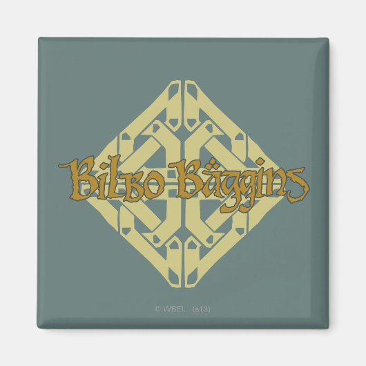 Erebor - BILBO BAGGINS™-naam Magneet (Voorkant)