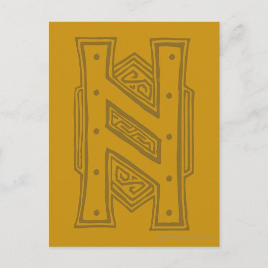 Erebor - H Symbol Briefkaart (Voorkant)