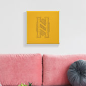Erebor - H Symbol Canvas Afdruk (Insitu (Woonkamer))