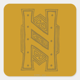 Erebor - H Symbol Vierkante Sticker