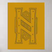 Erebor - H-symbool Poster (Voorkant)