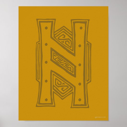 Erebor - H-symbool Poster (Voorkant)