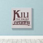 Erebor - Kili Name Canvas Afdruk (Insitu (Houten vloer))
