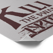 Erebor - Kili Name Poster (Hoek)