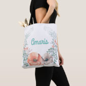Erebruid bloemenkrans boodschappentas tote bag (Dichtbij)