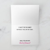 Erebruidsmeisje-voorstel (Binnen)