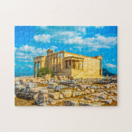 Erechtheion Akropolis Athene. Legpuzzel