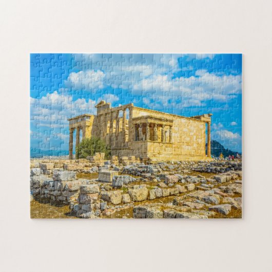 Erechtheion Akropolis Athene. Legpuzzel (Horizontaal)