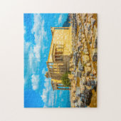 Erechtheion Akropolis Athene. Legpuzzel (Verticaal)