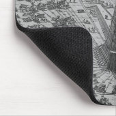 Erectie van de oude Egyptische Obelisk Muismat (Hoek)