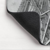 Erectie van de oude Egyptische Obelisk Muismat (Hoek)