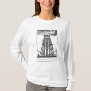Erectie van de oude Egyptische Obelisk T-shirt