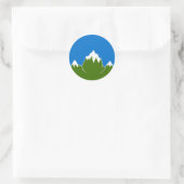 Ered Sul Populace Badge Ronde Sticker (Tas)