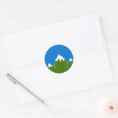 Ered Sul Populace Badge Ronde Sticker (Envelop)