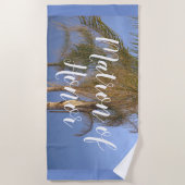 Ereheer Palm Trees Strandlaken (Voorkant)