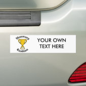 ERELESBIAN -.png Bumpersticker (Op auto)