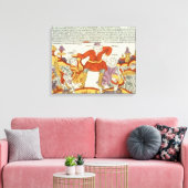 Erema en Thomas - het lied van Two Unhappy Brother Canvas Afdruk (Insitu (Woonkamer))