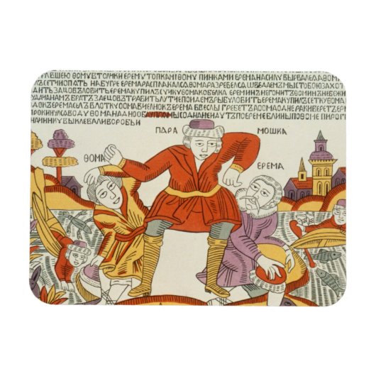 Erema en Thomas - het lied van Two Unhappy Brother Magneet (Horizontaal)