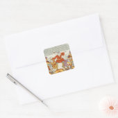 Erema en Thomas - het lied van Two Unhappy Brother Vierkante Sticker (Envelop)