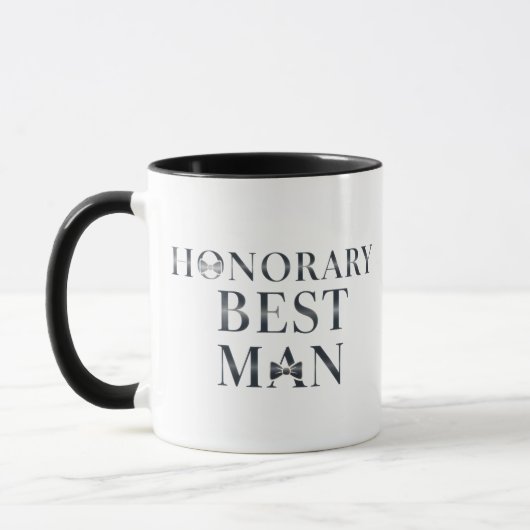 Ereman Bruidsman Huwelijk Cadeauw Mok (Links)