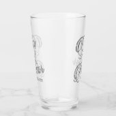 eremedaille | Silver Bridal Party Custom Keepsake Glas (Rechts)