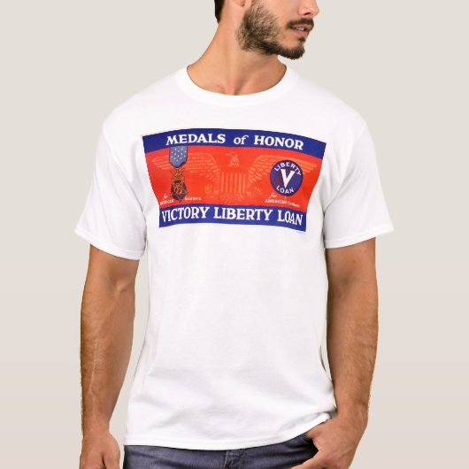eremedailles - Victory Liberty Loan T-shirt (Voorkant)