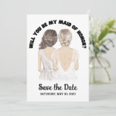 EREMEID NODIGT KAART UIT (Staand voorkant)