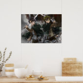 Eren en Levi Poster (Keuken)