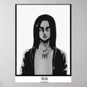 Eren Jaeger Attack op Titan Freedom Poster (Voorkant)