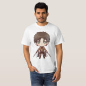 Eren Yeager met zwaard T-shirt (Voorkant volledig)