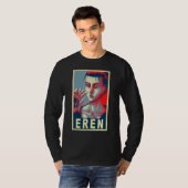Eren Yeager Poster T-shirt (Voorkant volledig)