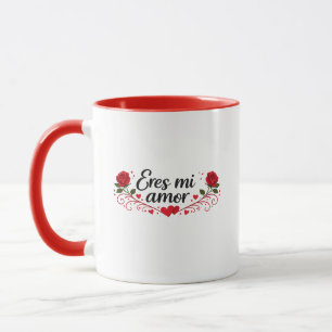 Eres Mi Amor Spaanse Romantische Koffiemok met Roo Mok
